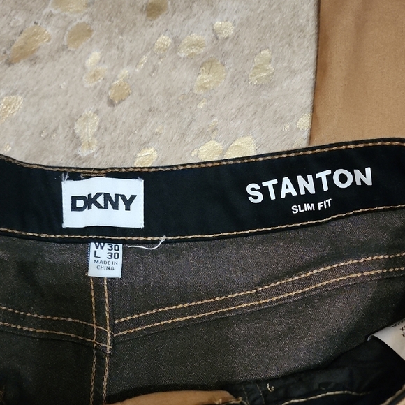 DKNY Men's Brown Pants - Picture 2 of 3